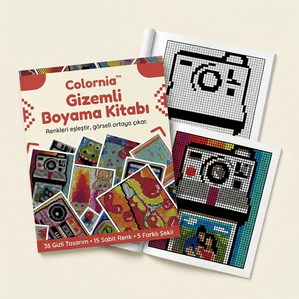 Gizemli Boyama Kitabı