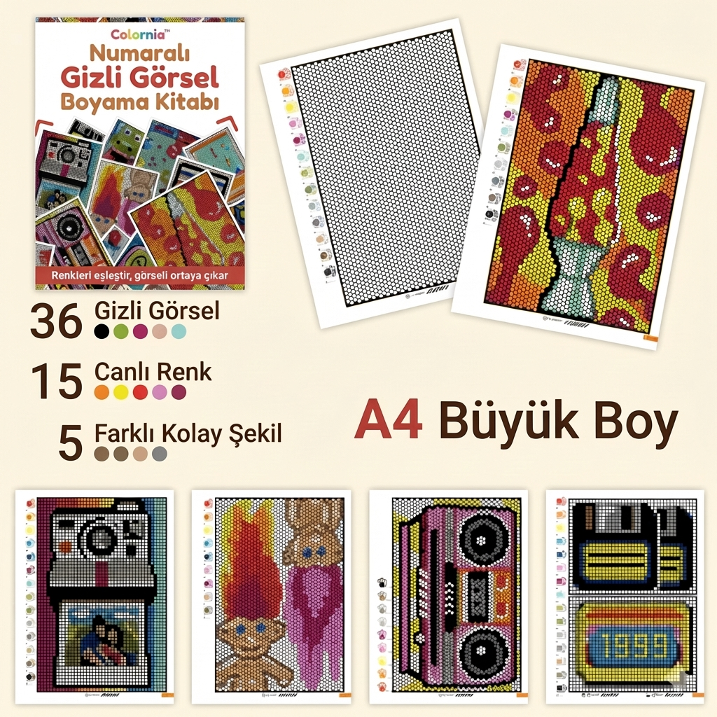 Gizemli Boyama Kitabı